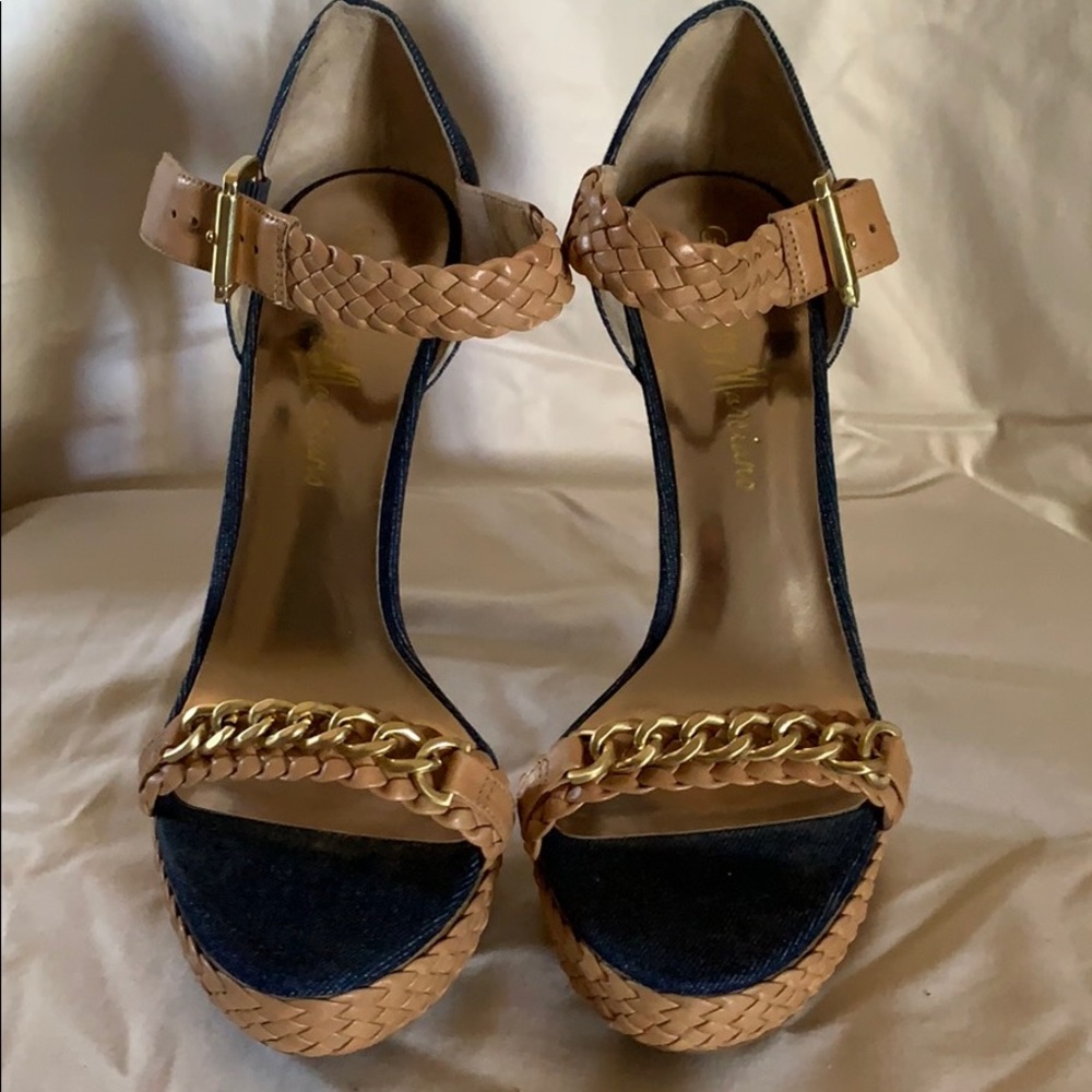 Four and a half inch GUESS by Marciano heels.